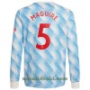 Manchester United Harry Maguire 5 Borte 2021-22 - Herre Langermet Fotballdrakt